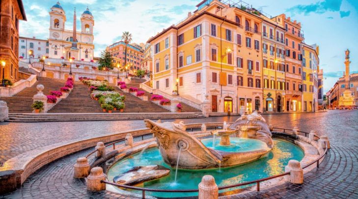 Rome Fountains: The Most Beautiful And Popular. La Barcaccia At Piazza ...