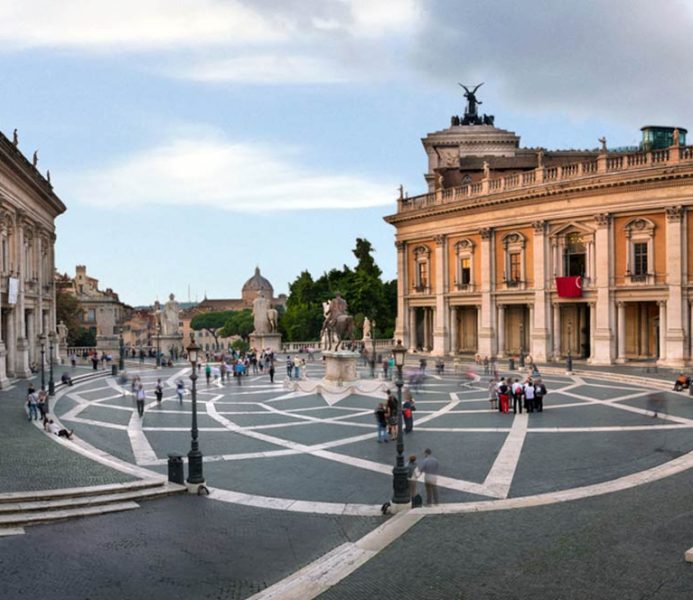 Piazza del Campidoglio: From the Middle Ages to the Michelangelo Project