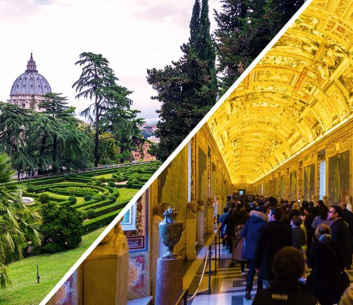 Bus tour of the Vatican Gardens + Vatican Museums ticket