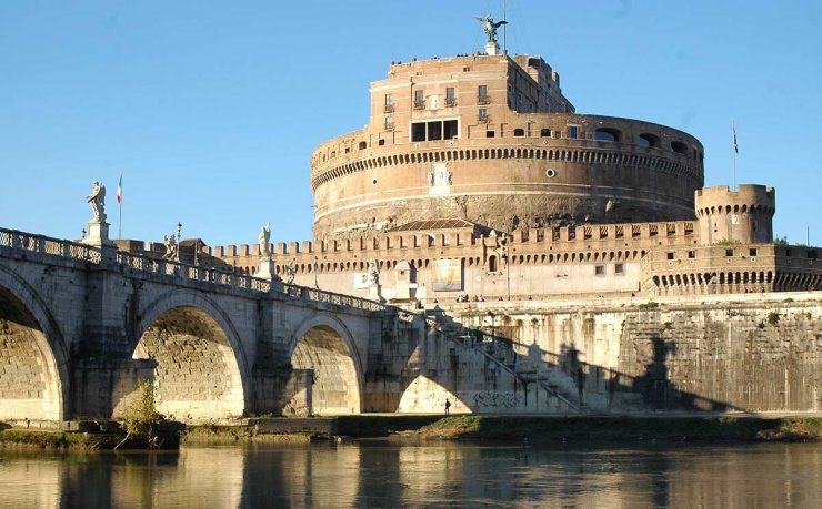 Castel Sant'Angelo, Mausoleum for Emperor Hadrian