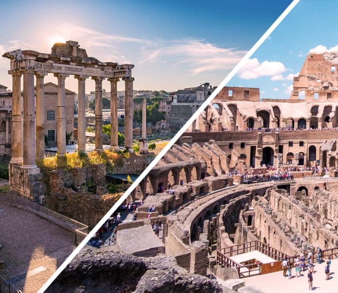 Colosseum Arena and Roman Forum small group tour