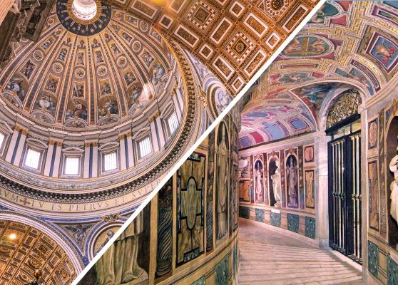 Guided tour for large groups of St. Peter’s Basilica and Papal Grottoes