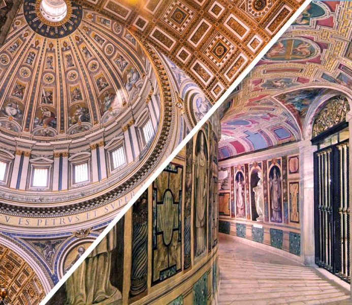 Guided tour for large groups of St. Peter’s Basilica and Papal Grottoes