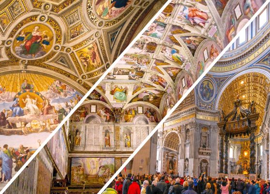 Guided tour of the Vatican: Museums, Sistine Chapel and St. Peter's Basilica