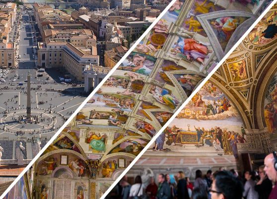 Guided tour: Vatican museums, Sistine Chapel and St Peter's Square