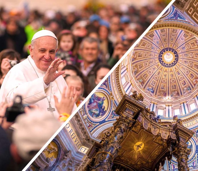 Papal Audience and a tour of St. Peter’s Basilica with priority access